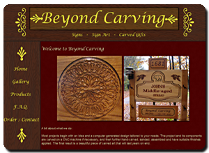 Big Dog Web Design :: Beyond Carving